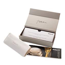 Pelikan M205 Fountain Pen - Blue Marble, open packaging