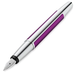 Pelikan Pura Fountain Pen - Purple, out of packaging