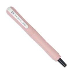 Kuretake Zig Cocoiro Letter Pen - Potter's Pink, Extra Fine Brush Nib, nib removed to show ink cartridge