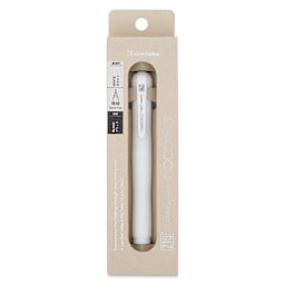Kuretake Zig Cocoiro Letter Pen - White, Extra Fine Brush Nib, front of packaging