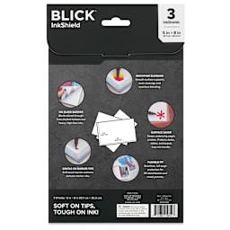 Blick InkShield - 5" x 8", Pkg of 3, back of package