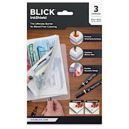 Blick InkShield - 5" x 8", Pkg of 3, front of package
