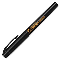 Platinum Preppy Fountain Pen - All Black, Extra Fine, capped