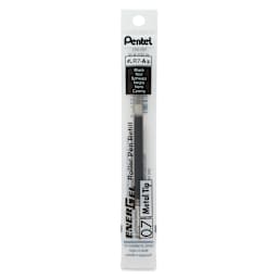 Pentel EnerGel Liquid Gel Pen Refill - Black, 0.7 mm, front of packaging