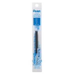 Pentel EnerGel Liquid Gel Pen Refill - Blue, 0.7  mm, front of packaging