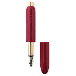 Kolo Tino Acrylic Fountain Pen - San Marzano, cap off
