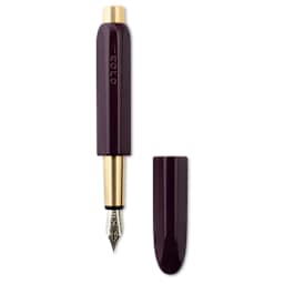 Kolo Tino Acrylic Fountain Pen - Cabaret, cap off