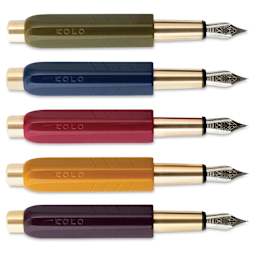 Kolo Tino Acrylic Fountain Pens, with caps off