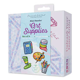 Diamond Art Club Mini Dazzles Kit - Art Supplies, front of package