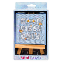 Diamond Art Club Mini Easel Kit - Good Vibes Only, packaging