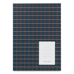 Notem Vita Notebook - Dark Blue, Ruled, 6-1/2" x 9-1/4", front cover