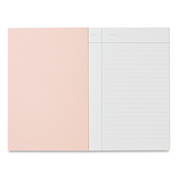 Notem Vita Notebook - Bordeaux, Ruled, 5" x 7-1/4", inside cover