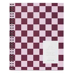 Notem Nela Large Notebook - 7-3/4" x 9-1/2", 160 Pages, front cover