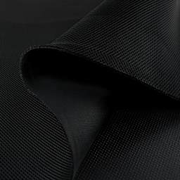 Camelot Air Waffle Solid Fabric - Black,  59" x 15 yds, folded