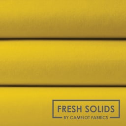 Camelot Fresh Solids Cotton Fabric - Sunshine, 44" x 15 yds