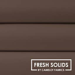 Camelot Fresh Solids Cotton Fabric - Mocha, 44" x 15 yds