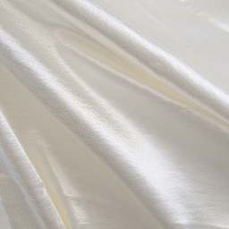 Camelot Solid Hammered Satin - Off-White, 57" x 15 yds, close-up