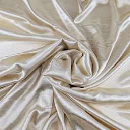 Camelot Solid Hammered Satin - Champagne, 57" x 15 yds, rolled up