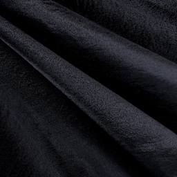 Camelot Solid Hammered Satin - Black, 57" x 15 yds, close-up