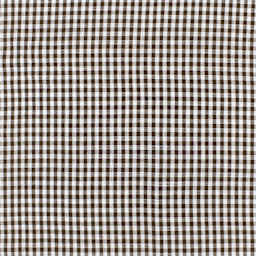 Camelot Linen Checks - Brown, 57" x 15 yds