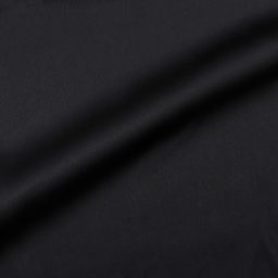 Camelot Solid Moonlight Fabric - Black, 58" x 15 yds, close-up