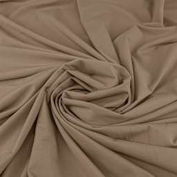 Camelot Nylon Span Interlock Fabric - Latte, 61" x 15 yds, rolled up