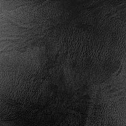 Camelot Solid Faux Leather - Black, 55" x 15 yds, close-up