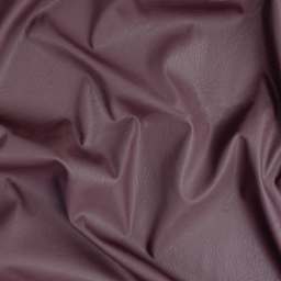 Camelot Solid Faux Leather - Burgundy, 55" x 15 yds, wrinkled