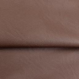 Camelot Solid Faux Leather - Brown, 55" x 15 yds