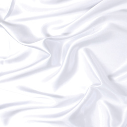 Camelot Stretch Charmeuse - White, 59" x 15 yds, close-up