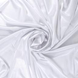 Camelot Stretch Charmeuse - White, 59" x 15 yds, rolled up
