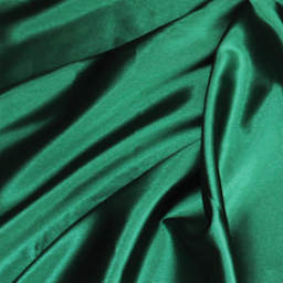 Camelot Stretch Charmeuse - Forest Green, 59" x 15 yds, close-up
