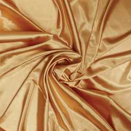 Camelot Stretch Charmeuse - Gold, 59" x 15 yds, rolled up