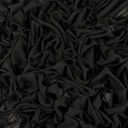 Camelot Solid Mesh - Black, 57" x 15 yds, close-up