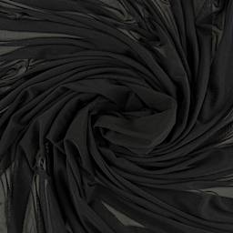 Camelot Solid Mesh - Black, 57" x 15 yds, rolled up
