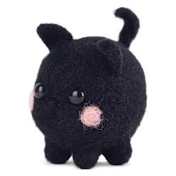 Pokeya Needle Felting Kit - Shadow The Cat