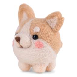 Pokeya Needle Felting Kit - Digby The Corgi