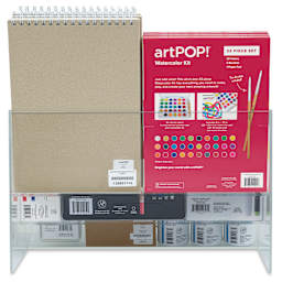 artPOP! Watercolor Sets and Countertop Display, back of display