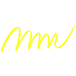 Karin Brushmarkers Pro Marker - Neon Canary, swatch only