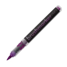 Karin Brushmarkers Pro Marker - Neon Violet, cap off