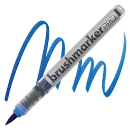 Karin Brushmarkers Pro Marker - Egyptian Blue marker and swatch