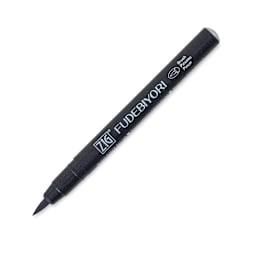 Zig Fudebiyori Brush Pen - Light Gray