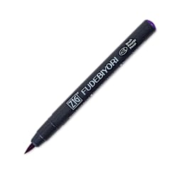 Zig Fudebiyori Brush Pen - Deep Violet