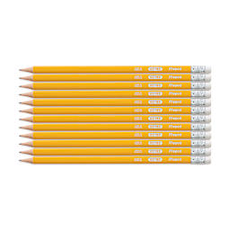 Maped Triangular No. 2 Pencils - 12 pencils shown horizontally