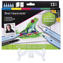 Spectrum Noir Discovery Kit - Front of package of Watercolor Kit