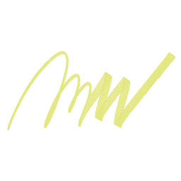 Zebra Mildliner Creative Marker - Yellow swatch