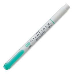 Zebra Mildliner Double Ended Creative Marker - Blue Green