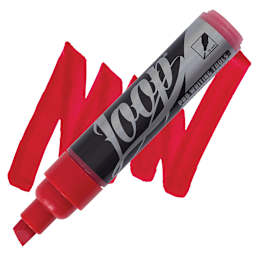 Loop Water-Based Acrylic Marker - Brighton, 10 mm marker and swatch