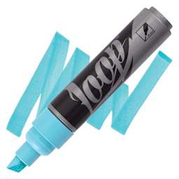 Loop Water-Based Acrylic Marker - Strasbourg, 10 mm marker and swatch