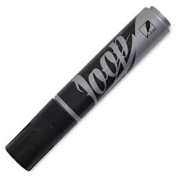 Loop Water-Based Acrylic Marker - Black, 10 mm (cap on)